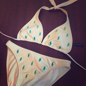 Ralph Lauren White Bikini